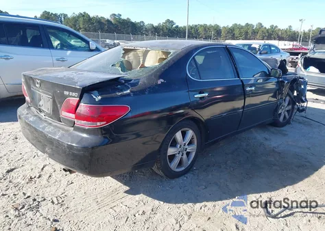 2005 Lexus Es 330 z USA, uszkodzony, nr VIN JTHBA30G355104110